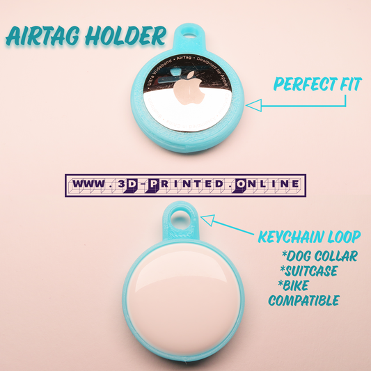 Cyan Airtag Holder pack of 3