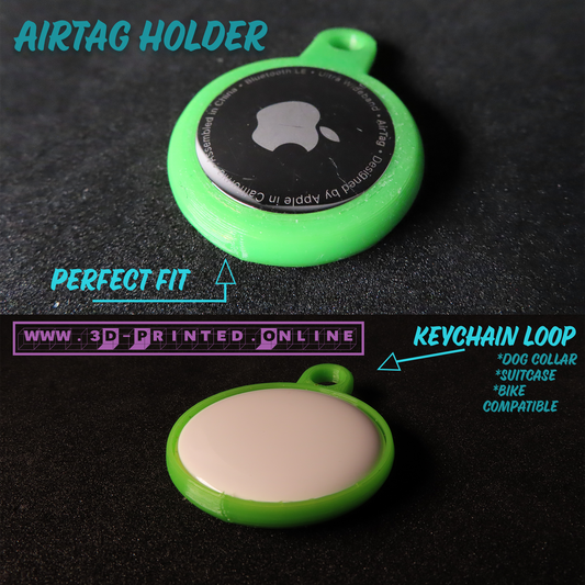 Green Airtag Holder pack of 3