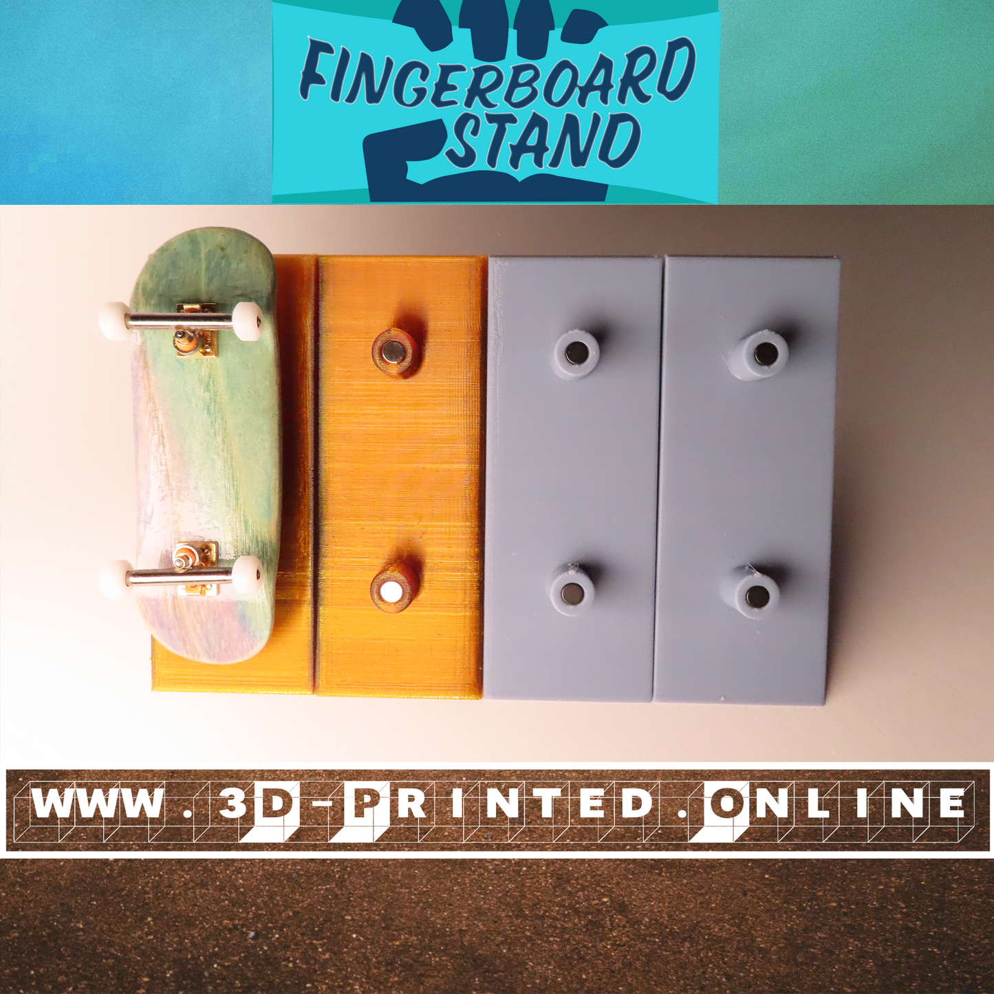 Fingerboard Magnetic Stand 2 Per Order