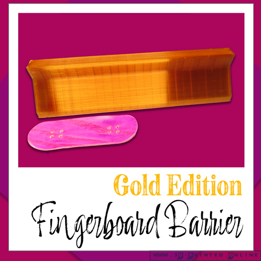 Fingerboard Barrier Jersey-Shape Iconic Gold